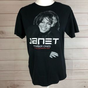 Janet Jackson Number Ones 2011 World Tour  Shirt